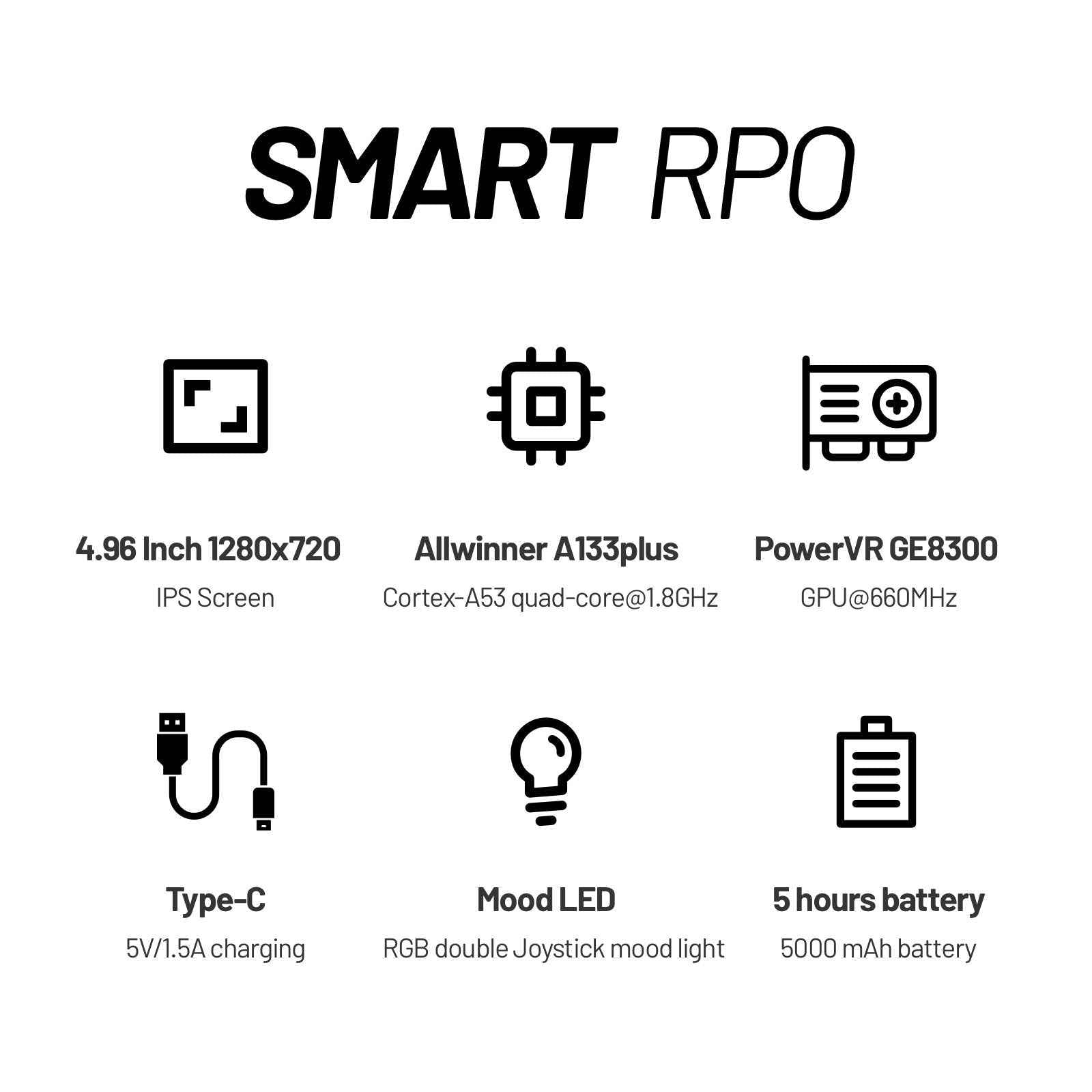 console de jeux portable Trimui Smart Pro