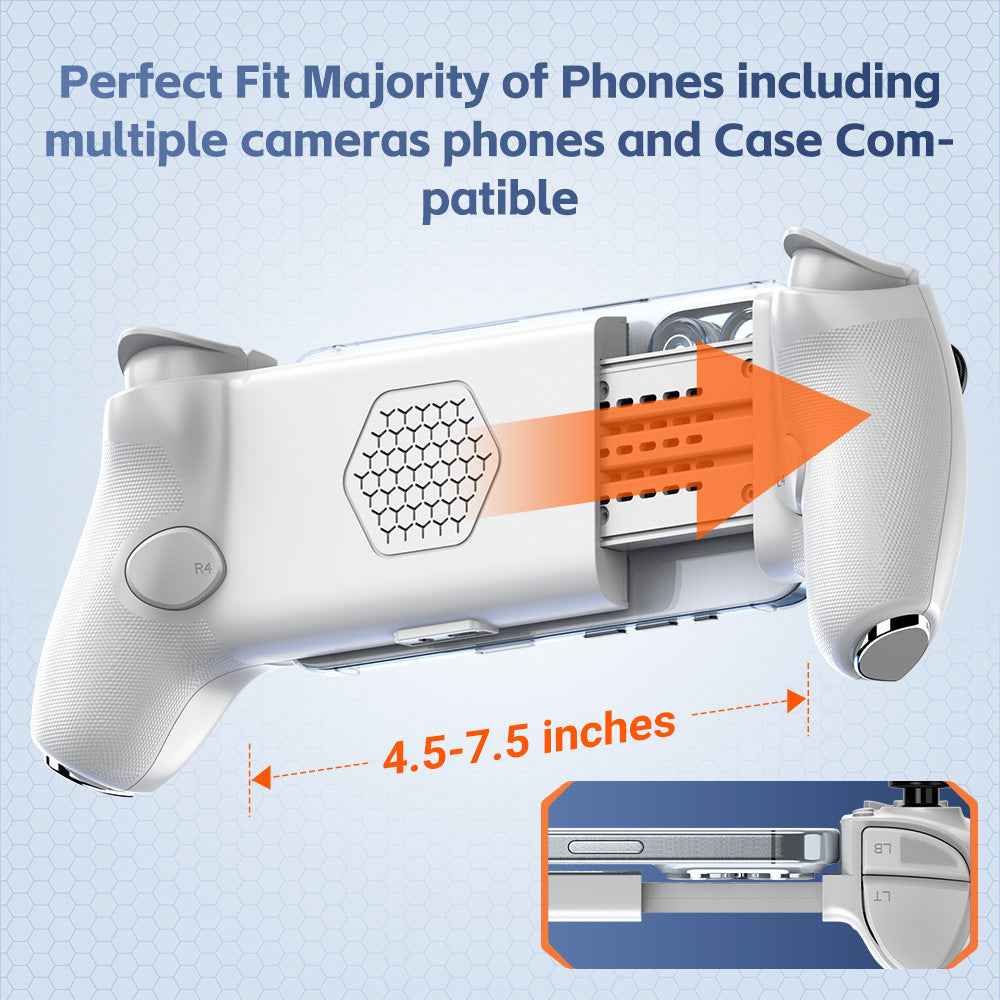 Type-C Wired Bluetooth Android IOS Computer Streaming PS Handle